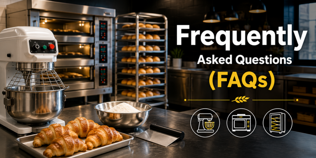 Frequently Asked Questions (FAQs) (2) Bakery Equipment List