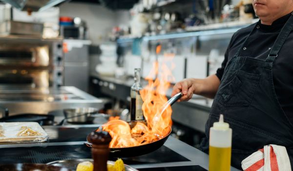 commercial kitchen