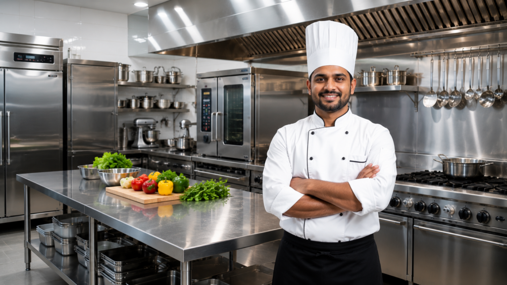 stainless steel kitchen equipment
