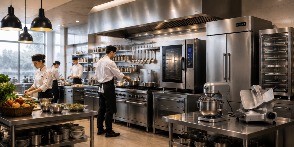 types of commercial appliances