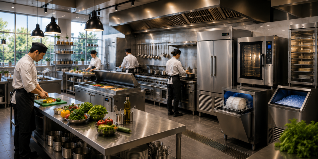 types of commercial appliances