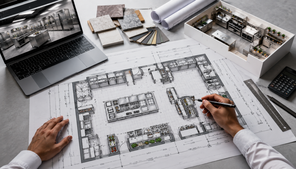 Hotel kitchen planning