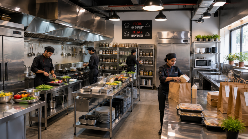 cloud kitchen equipment