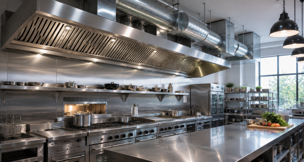 commercial kitchen ventilation system