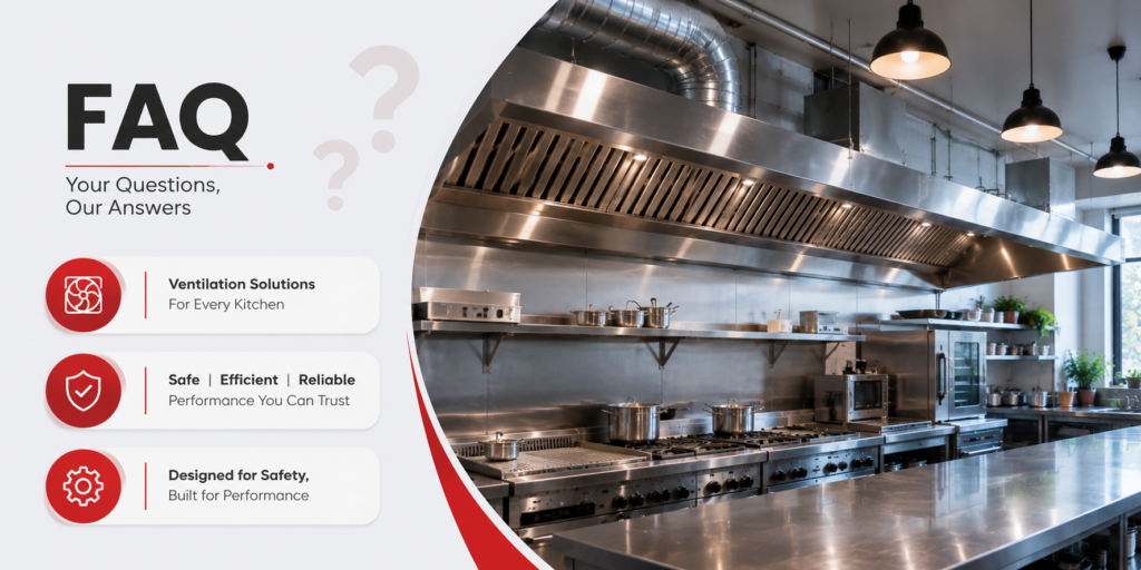 commercial kitchen ventilation system