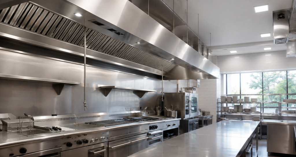 commercial kitchen ventilation system