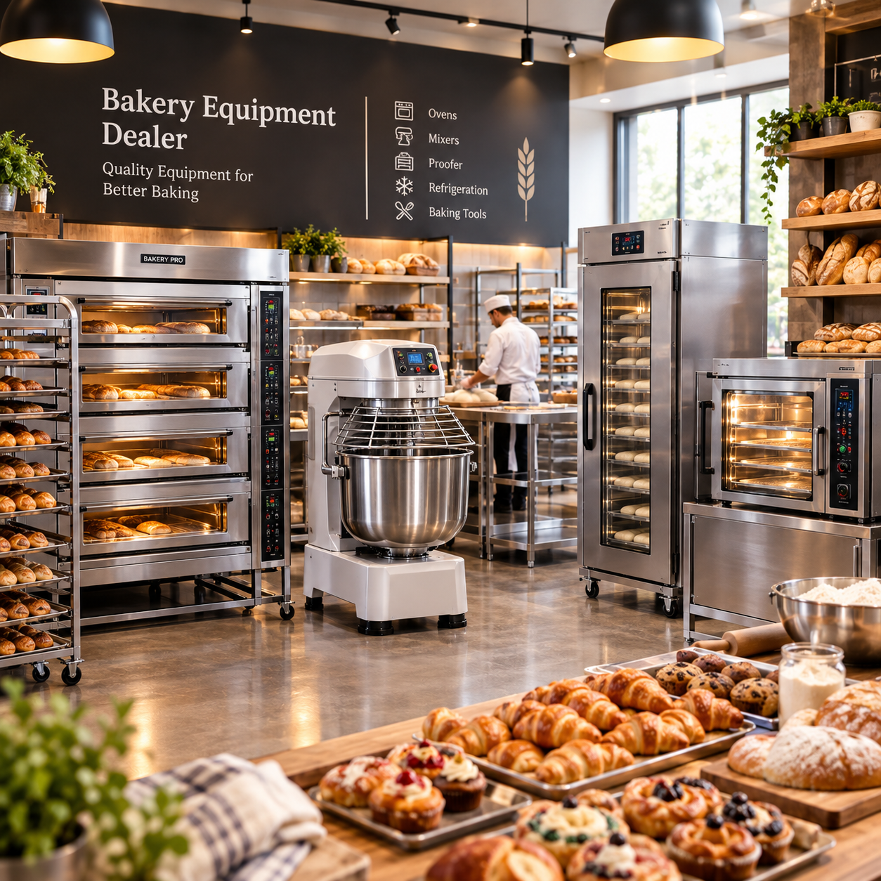 Bakery equipment dealer
