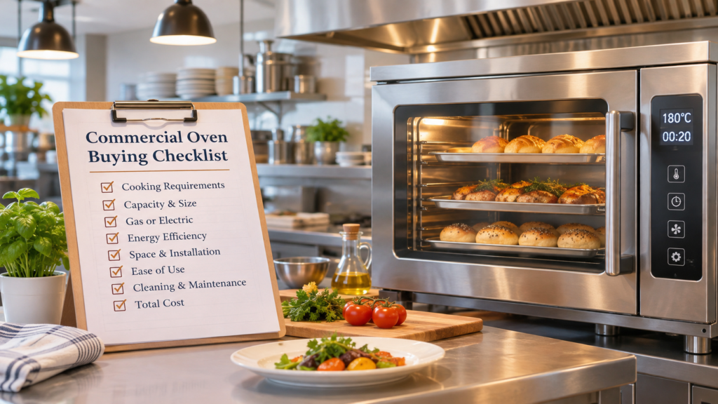 Commercial Oven Buying Checklist for Restaurant and Hotel Owners