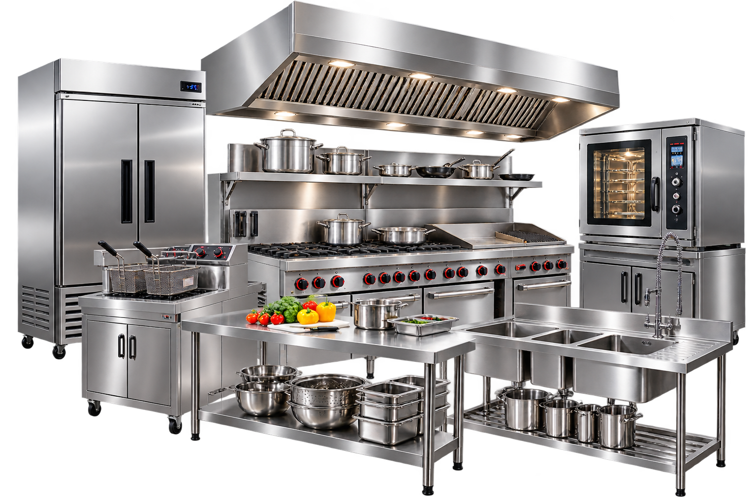 Hotel kitchen equipment