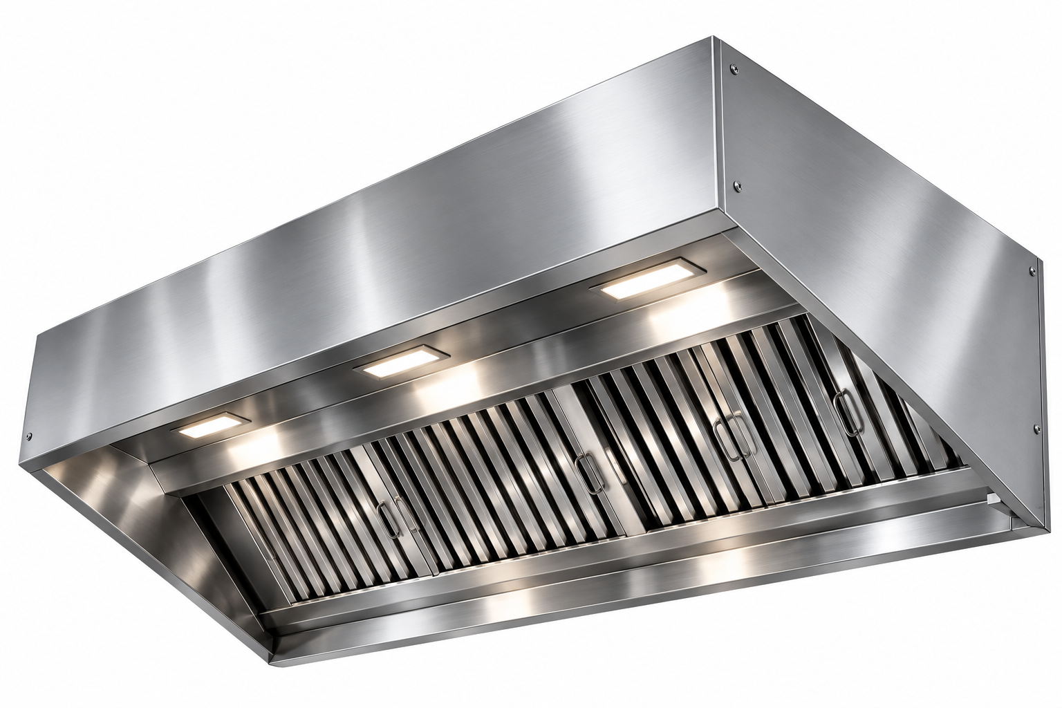 Commercial exhaust hood